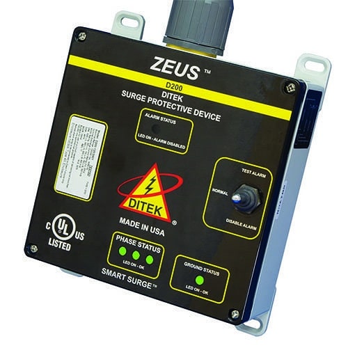 DITEK D200-120/2083Y Industrial Surge Protective Device - 200kA/Phase, three phase wye panels