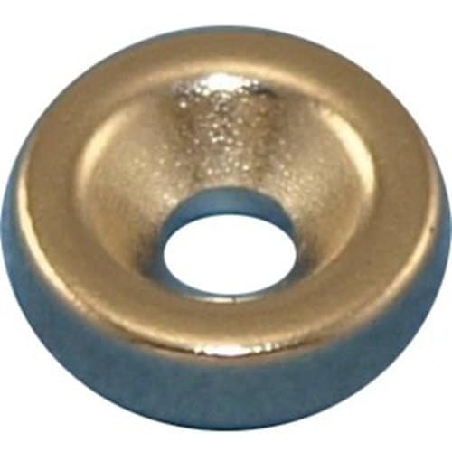 GRI MM-400 Rare Earth Mighy Magnet, 3/8" Diameter x 1/8" L, Nickel Plated (Pack of 10)