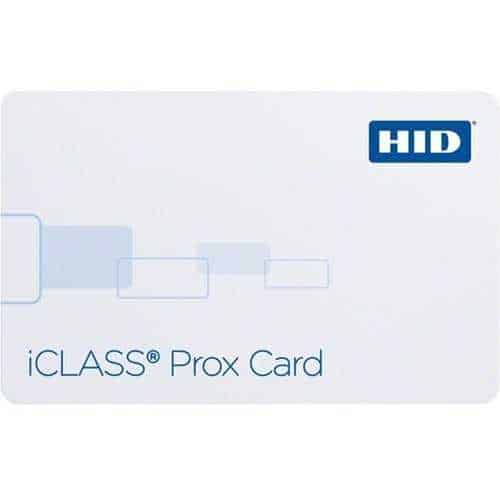 HID 2120BGGMVM iCLASS 2k + Prox Composite Card 100PK