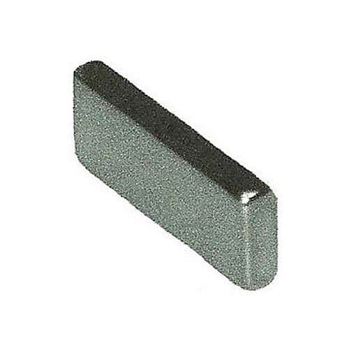 GRI MMF-875 Rare Earth Magnet, 1/8" x 3/8" x 7/8", Nickel Plated 100 pack