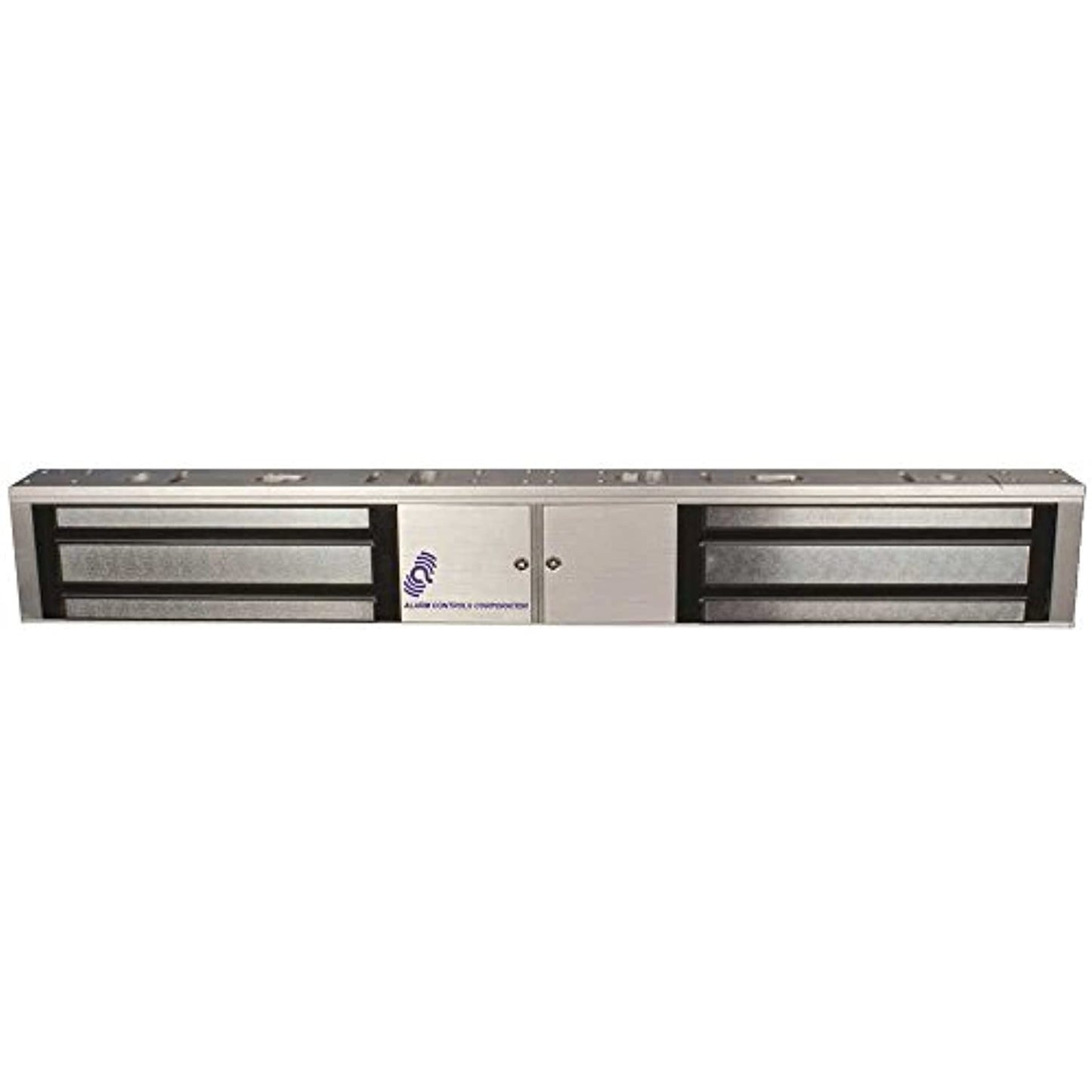 Alarm Controls 1200D Double Door Magnetic Lock, 1200 lb, Clear Anodized