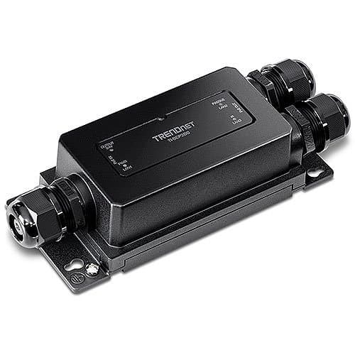 TRENDnet TI-BEP200 2-Port Industrial Outdoor Gigabit Active/Passive PoE+ Extender