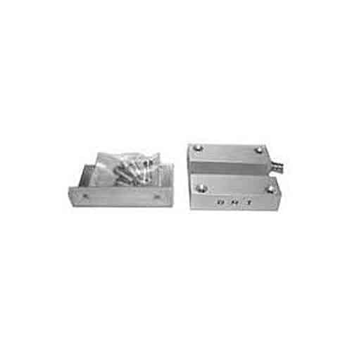 GRI 4400A-60Industrial Surface Mount Switch Set, 2-1/2" Standard Gap, 10W, 200VDC, 0.50A, Closed Loop, N/O, and 60" Armored Cable, Aluminum