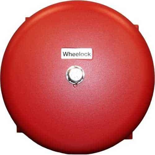 Eaton 43T-G6-115-R 43T AC Vibrating Bell, Indoor Outdoor, 115V AC, 6" Shell, Red