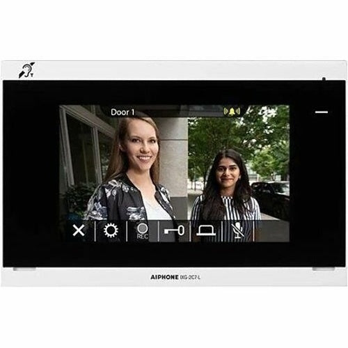 Aiphone IXG-2C7-L IP 7" LCD Touchscreen Video Tenant Station