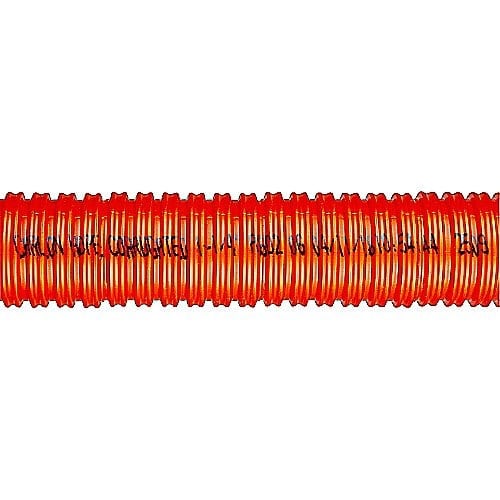 ABB A6D2S1JNNB250 Carlon 1.25" High Density Polyethylene Duct, Corrugated, Orange, 250'