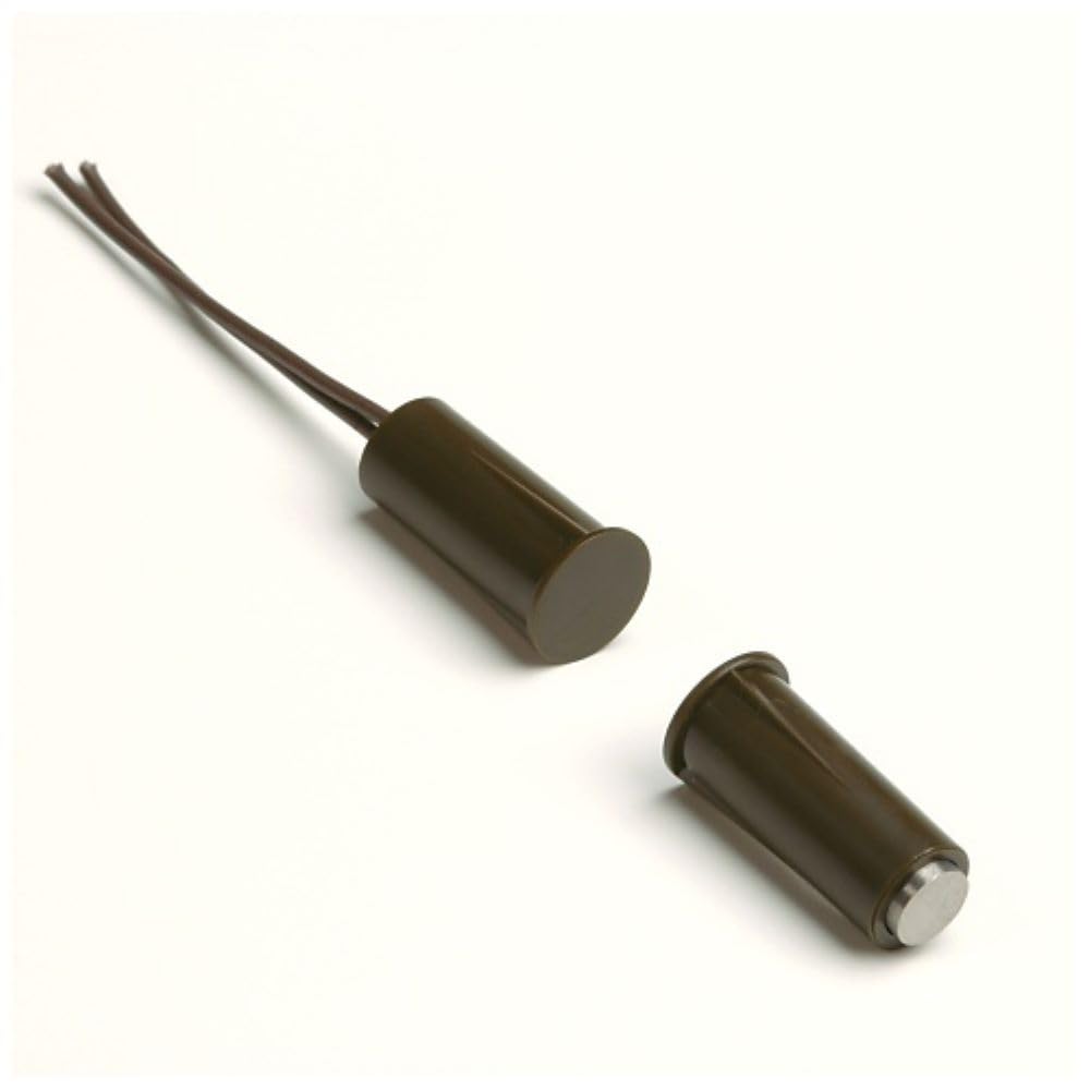 Resideo 951WG-BR 3/8" Diameter Miniature Press-Fit Magnetic Contact, Brown