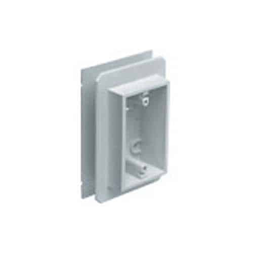 Arlington FS8091F Weatherproof FS Outlet Box, 1-Gang, White, 10-pack