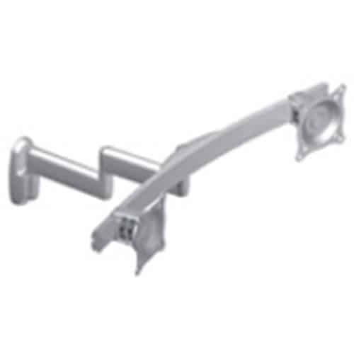 Chief KWD220 Dual Monitor Arm Wall Mount, Black