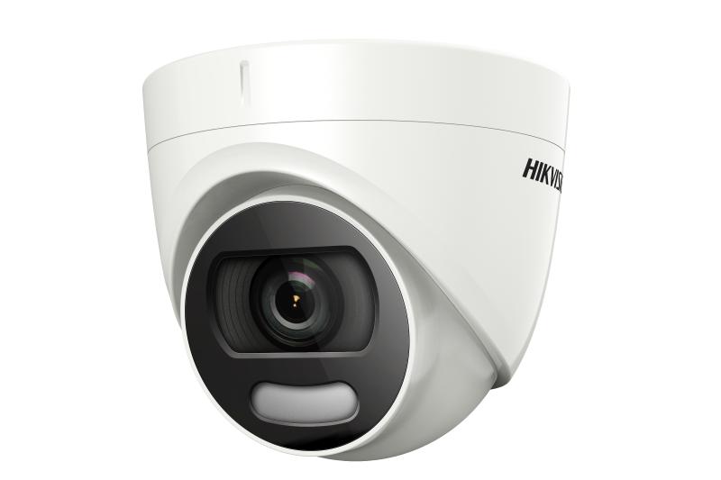 Hikvision USA DS-2CE72DFT-F 2MP ColorVu Fixed Turret Camera Size: 2-8-mm image 0