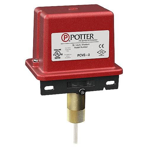 Potter PCVS-2 PCVS Series Control Valve Supervisory Switch, Double Switch
