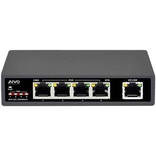 AVYCON AVN-S05-1P04W65G 5-Port 65W Gigabit PoE Switch
