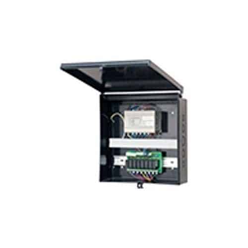 Arlington EB1212BPBL Heavy-Duty Non-Metallic Enclosure Box with Back Plate, 12 12 4", NEMA3R, Black