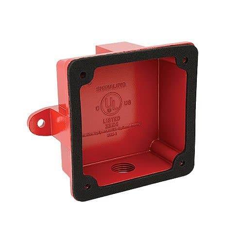 Potter BBX-5R Weather Proof Back Box, Red
