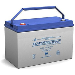 Power Sonic PS-121100B PS Series 12V, 107Ah Genearl Purpose Rechargeable SLA Battery PS, T11 Terminals