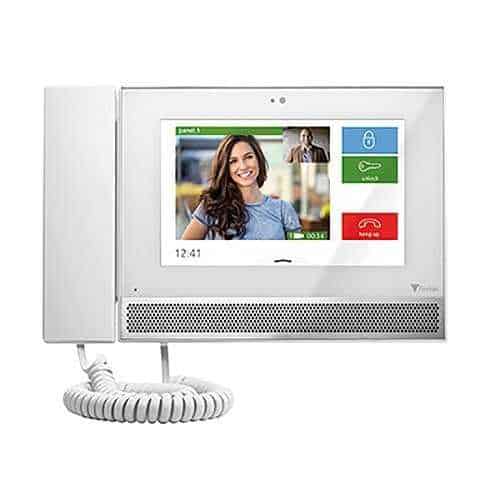 Paxton 337-292-US Access Entry Premium Monitor with Handset, 7" Touch Screen Video Intercom System