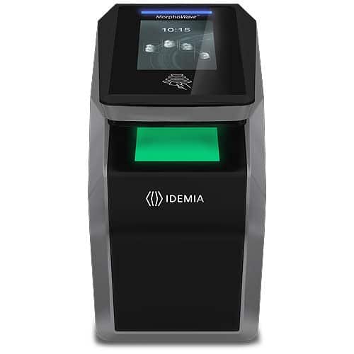 IDEMIA MPH-AC004B MorphoWave XP MDPI Contactless Fingerprint Terminal with Extended Performance