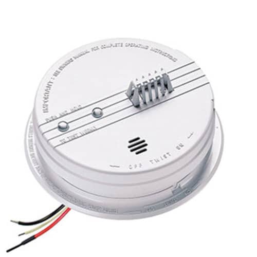 Kidde HD135F 135° Heat Detector, 120V AC with 9V Battery Backup