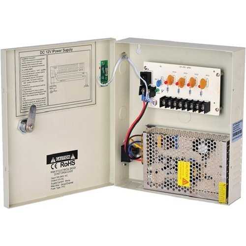 AVYCON AVA-PSW-12VDH5A-4 5AMP 4-Channel Power Supply