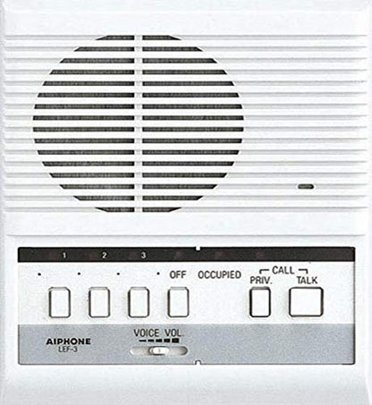 Aiphone lef-_ multi-Call Intercom Master Station, Surface Mount Size: 5-call