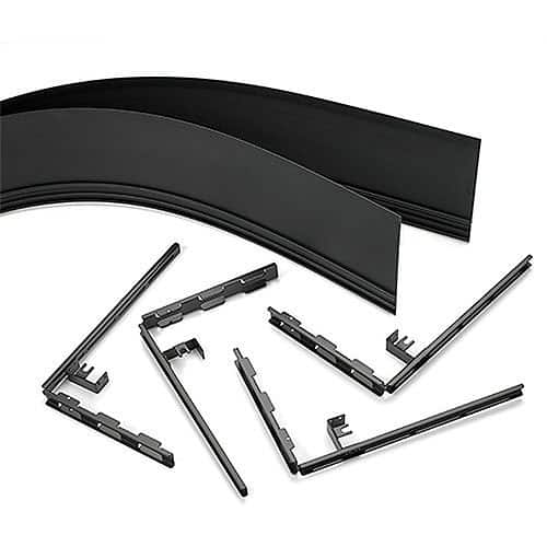 Chief CSACK06B Side Cover Kit With Connexsys Brackets, 6" Depth