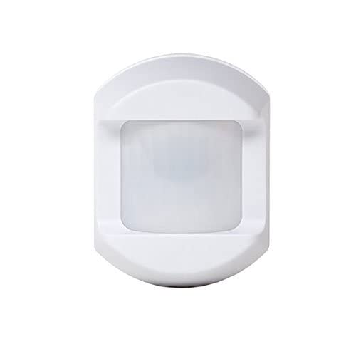 White motion sensor on a white background