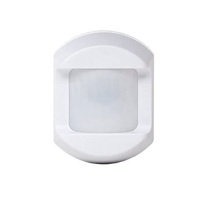 White motion sensor on a white background