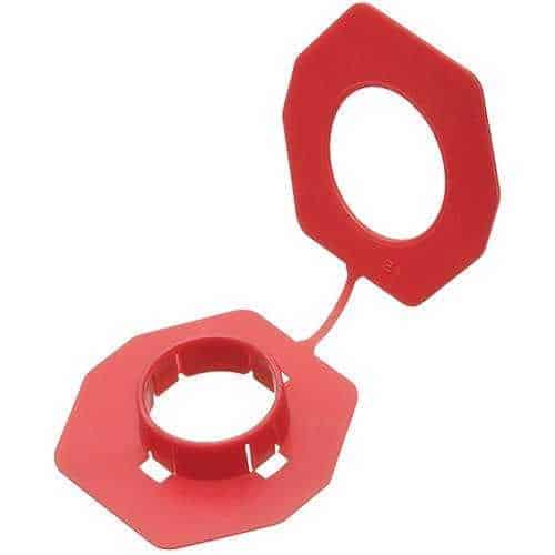 Arlington SB13 Non-Metallic Bushing for Metal Studs 2 x 4 Stud Size, Red 500PK