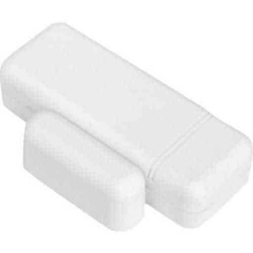 White contact sensors on a white background