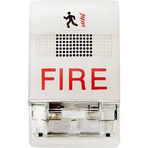 Kidde EG1F-C Genesis Chime, Wall Mount, FIRE Marking, 24VDC, White