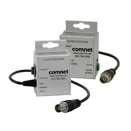 ComNet CLRFE1EOCP/M Miniature CopperLine Single-Channel Ethernet over COAX PoE Powered