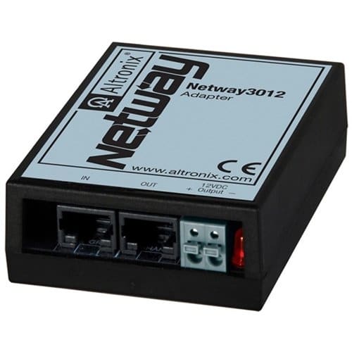 Altronix NetWay3012 PoE Adapter, Converts PoE+ into 12VDC @ 30W