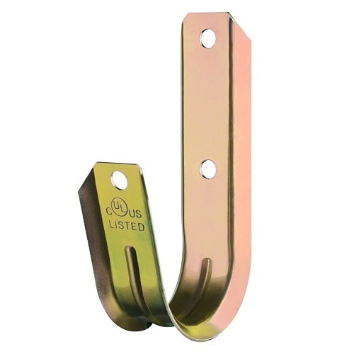 Metal hook on a white background