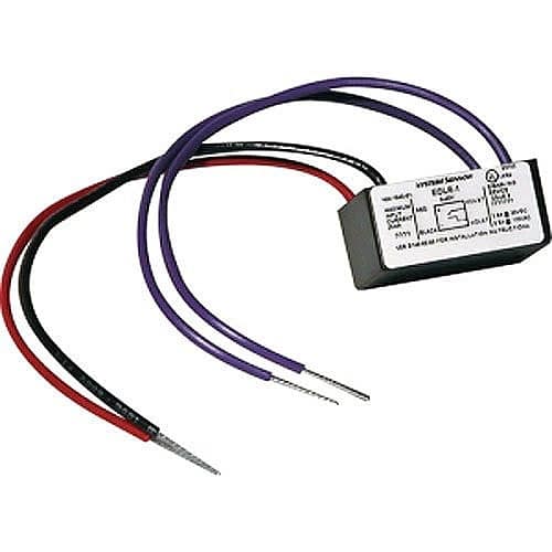 Electronic component with wires on a white background