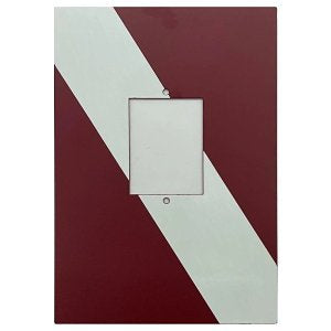 Fire-Lite NY-PLATE New York City Pull Station Trim Plate for BG Series Pull Stations