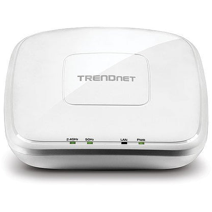 Trendnet wireless router on a white background