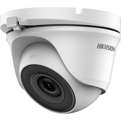 Hikvision ECT-T12F 2MP Outdoor EXIR Turret Camera, 3.6mm Fixed Lens, White image 0