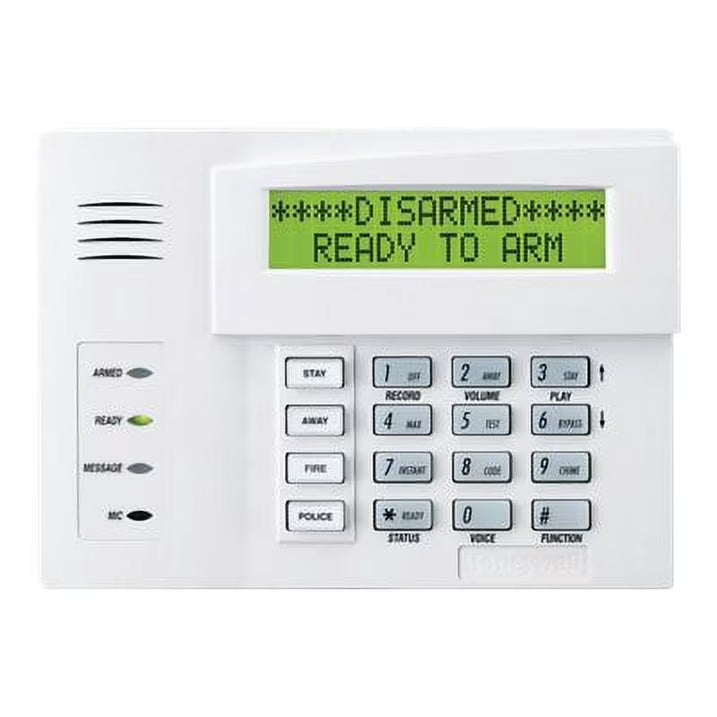 Honeywell Home 6160V Talking Alpha Display Keypad with Message Recording for VISTA Systems