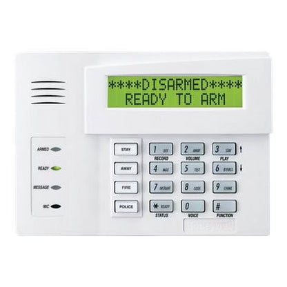 Honeywell Home 6160V Talking Alpha Display Keypad with Message Recording for VISTA Systems