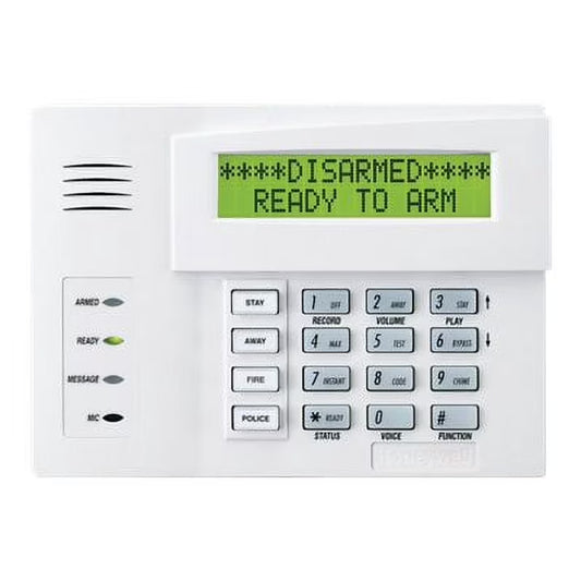 Honeywell Home 6160V Talking Alpha Display Keypad with Message Recording for VISTA Systems