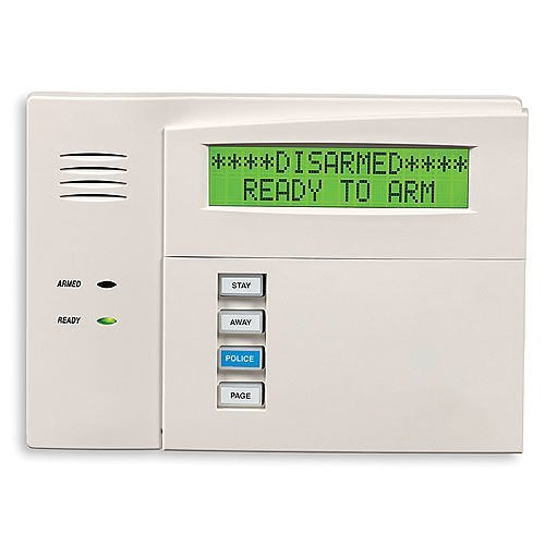Resideo 6160RFC Deluxe Custom Alpha Keypad with Integrated Receiver for VISTA Security Systems