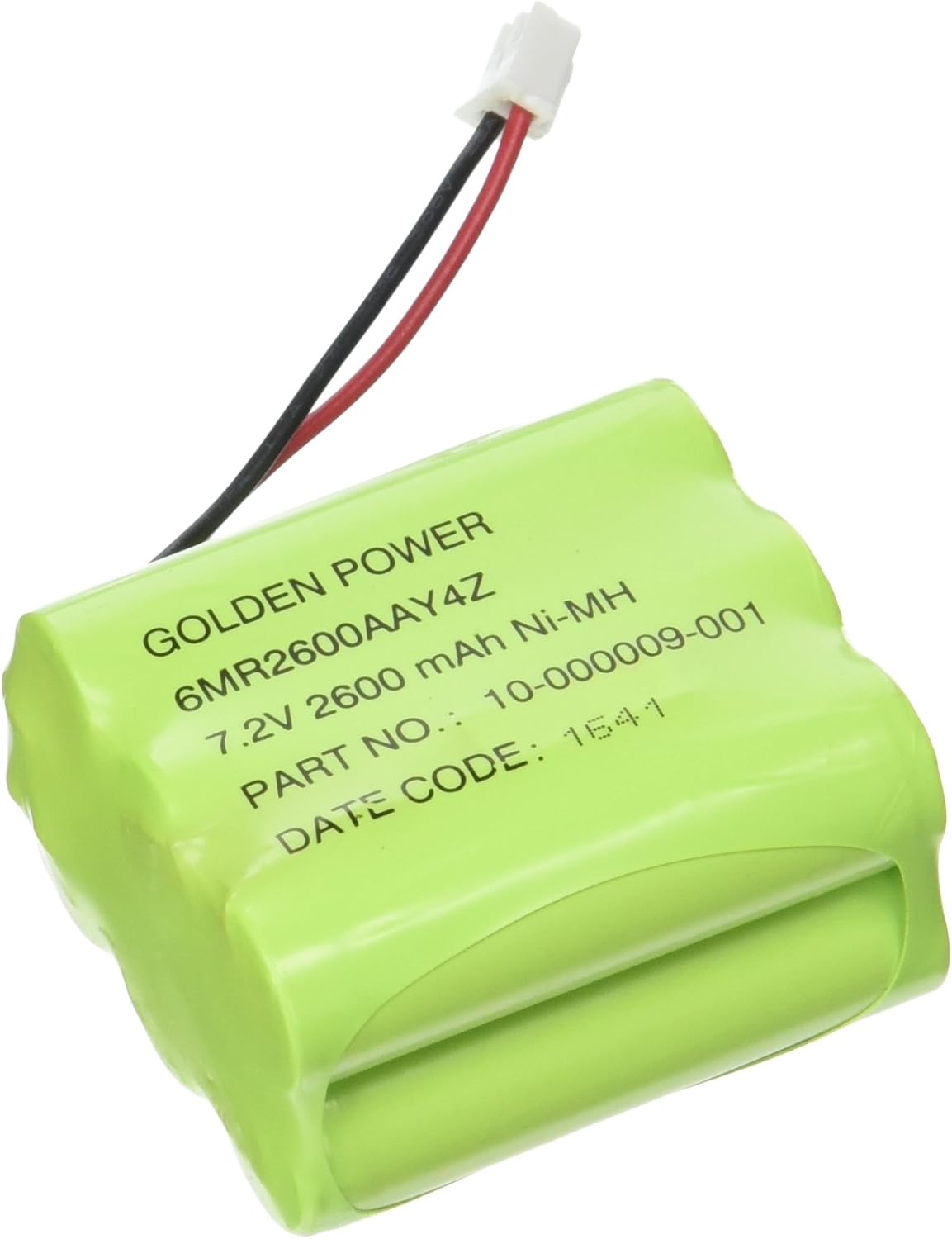 2GIG BATT2X Console Long Life Rechargeable Replacement Battery Pack, 2600mAh Ni-MH