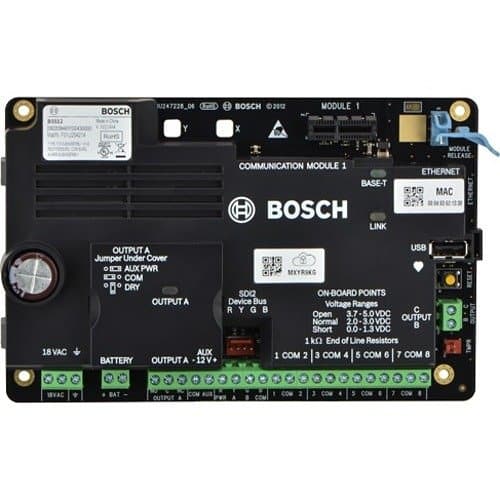 Bosch B4512K-C 28-Point IP Alarm Control Panel Kit with Small Enclosure and Transformer
