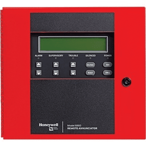 Silent Knight 6860 Remote Annunciator: 160-Character LCD: 24V DC