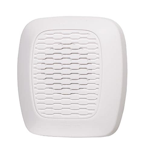 Gentex GHLFW Low Frequency Horn, 24VDC 520Hz Square Wave Audible, White