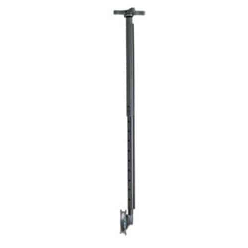 Chief FHP-VB Flat Panel Ceiling Mount Kit with Adjustable Column, for 10"- 26", Black