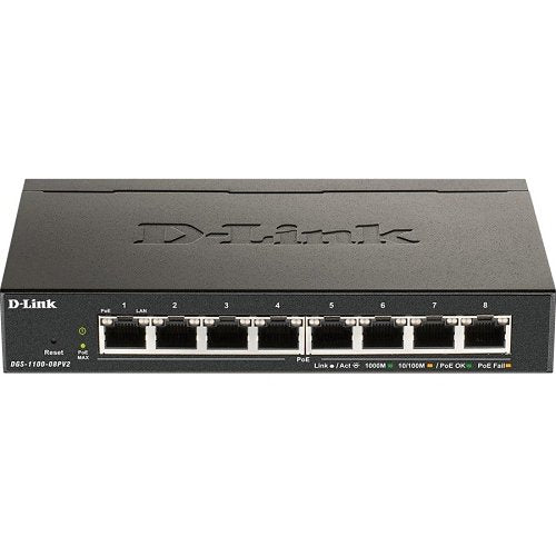 D-Link network switch on a white background