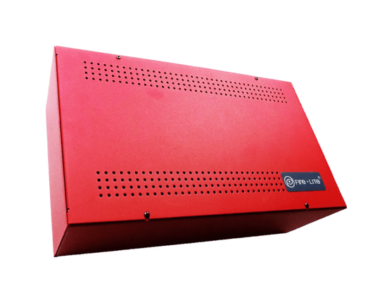 Fire-Lite BB-17F Battery Box for up to 17Ah Batteries, Mounts below FACP Cabinet