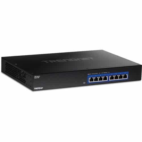 TRENDnet TEG-S708 8-Port 10G Switch RJ-45, Rack Mountable