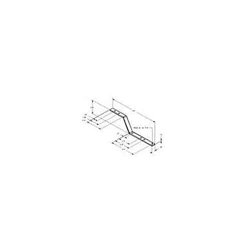 GRI S-9 Offset "Z" Mounting Bracket for 400 and 4400 Series